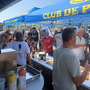<p>la convivialité toujours présente</p>